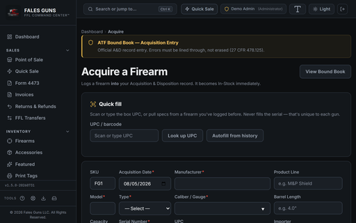 Acquire a Firearm